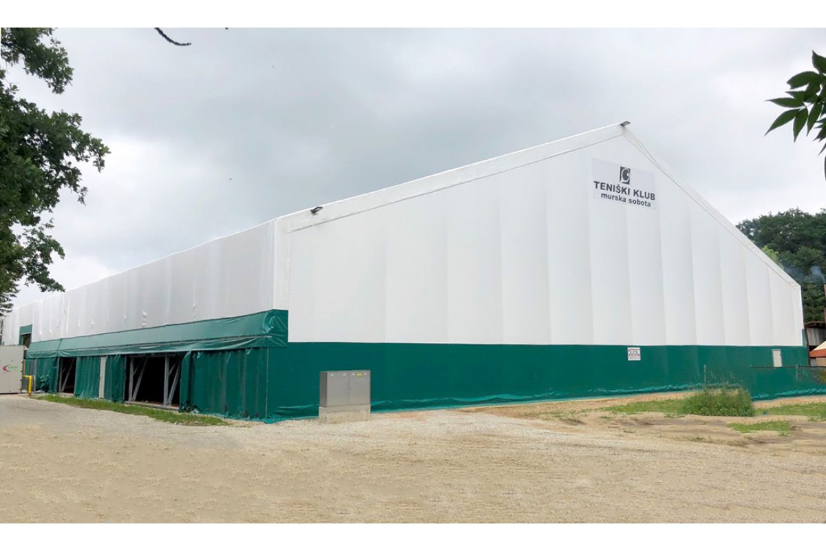 Sports buildings, Fabric structures 