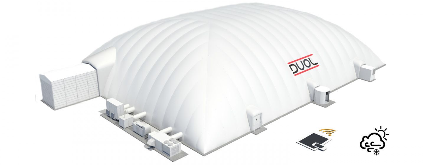 Sustainability  DUOL - Air supported structure