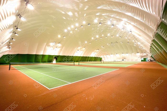 Was kostet eine 2 feld tennishalle